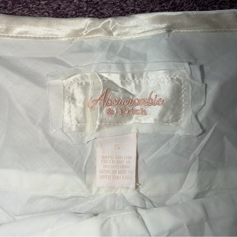 NWT! Vintage Y2K Abercrombie & Fitch 2000s Ruffle Mini Skirt - Picture 5 of 7